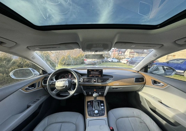 Audi A7 cena 38900 przebieg: 70042, rok produkcji 2012 z Iława małe 596